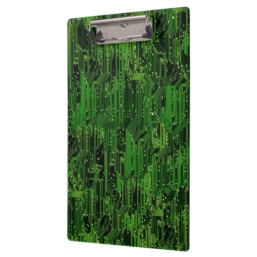 Leiterplattehintergrund Klemmbrett (Links)
