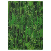 Leiterplattehintergrund Klemmbrett (Rückseite)