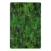 Leiterplattehintergrund Mini Klemmbrett (Rückseite)