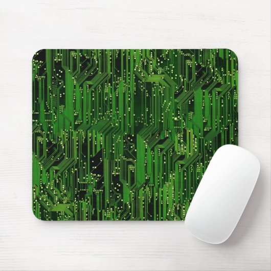 Leiterplattehintergrund Mousepad (Mit Mouse)