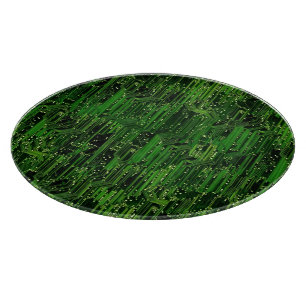 Leiterplattehintergrund Schneidebrett