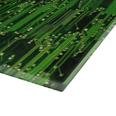 Leiterplattehintergrund Schneidebrett (Ecke)