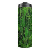 Leiterplattehintergrund Thermosbecher (Vorderseite)