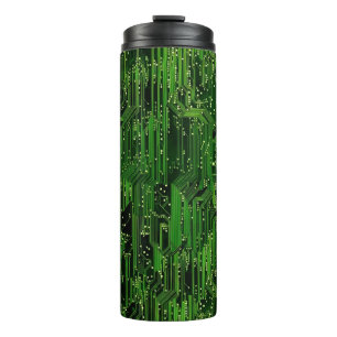 Leiterplattehintergrund Thermosbecher