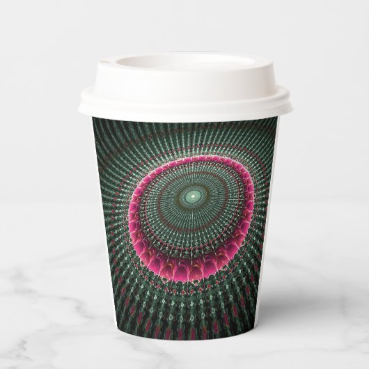 Leiterplatten-Becher Pappbecher (Rückseite)