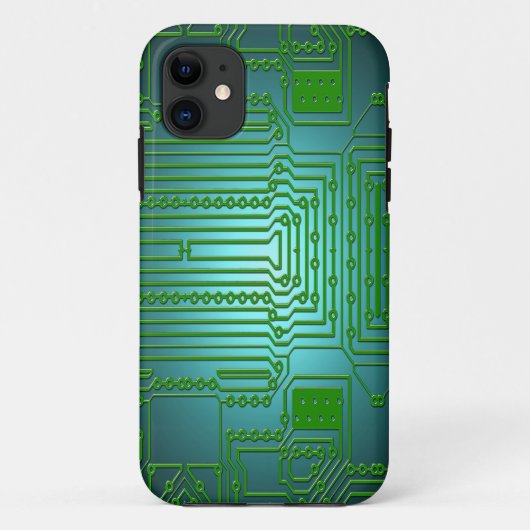 Leiterplatten Case-Mate iPhone Hülle (Rückseite)