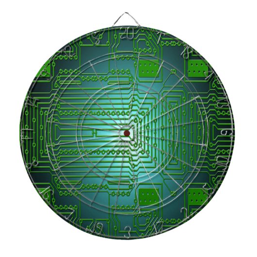 Leiterplatten Dartscheibe (vorne)