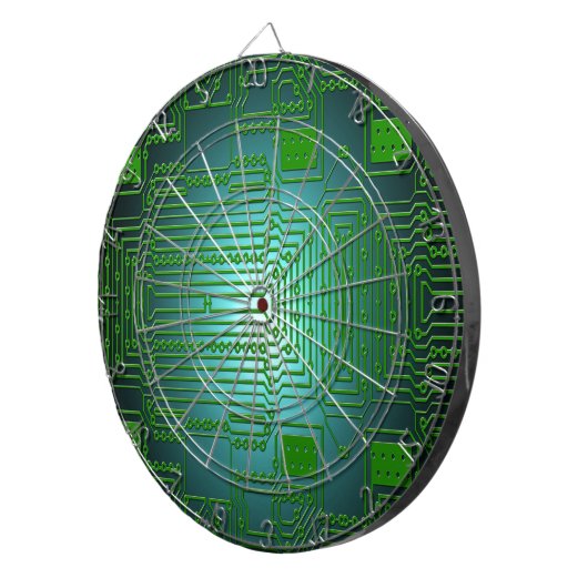 Leiterplatten Dartscheibe (Vorderseite rechts)