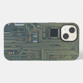 Leiterplatten-Handyhülle iPhone Hülle (Rückseite (Horizontal))