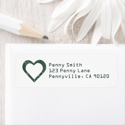 Leiterplatten Muster Herz (Insitu)