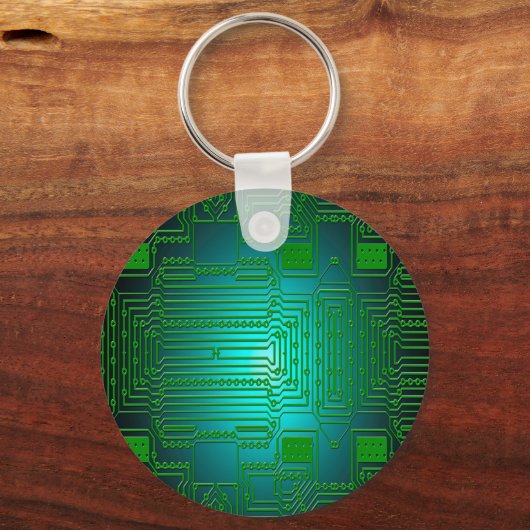 Leiterplatten Schlüsselanhänger (Vorderseite)