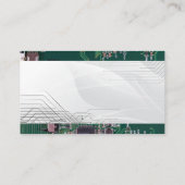 Leiterplatten-Technik | Software-Programmierer Visitenkarte (Rückseite)