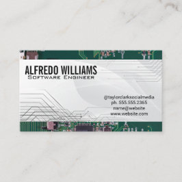 Leiterplatten-Technik | Software-Programmierer Visitenkarte