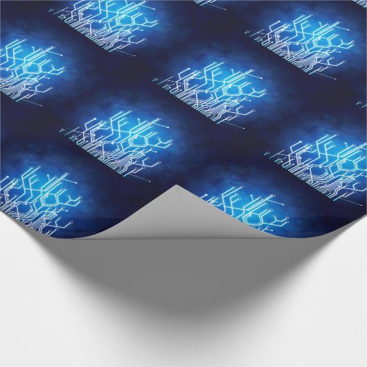 Leiterplatten-Technologie Geschenkpapier (Ecke)