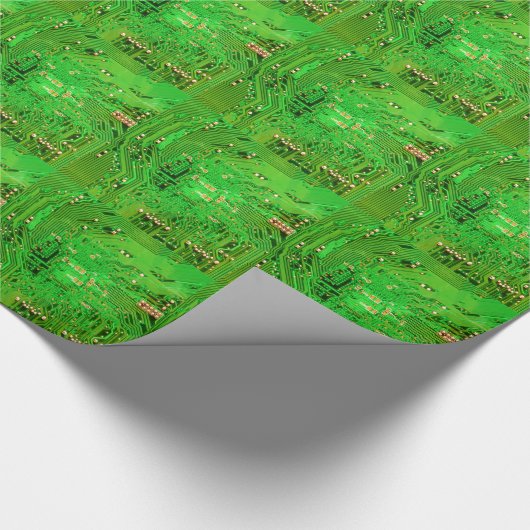 Leiterplattenentwurf Geschenkpapier (Ecke)