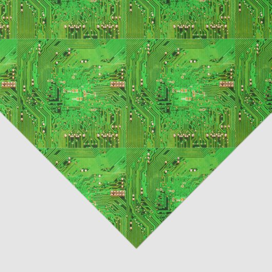 Leiterplattenentwurf Seidenpapier (Ausschnitt)
