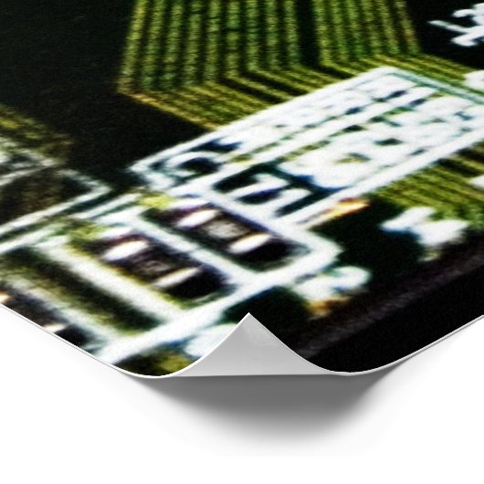 Leiterplattenfoto Poster (Ecke)