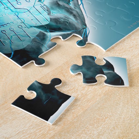 Leiterplattengehirn 2 puzzle (Seite)