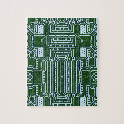 Leiterplattenhintergrund Puzzle (Vertikal)