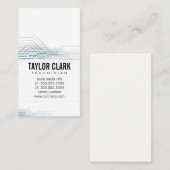 Leiterplattenkomponente Visitenkarte (Vorne/Hinten)