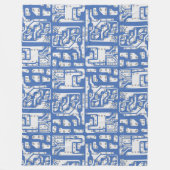 Leiterplattenmuster Fleecedecke (Vorderseite)