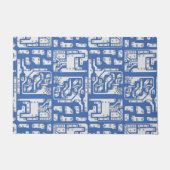 Leiterplattenmuster Fußmatte (Vorderseite)