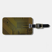 Leiterplattenmuster Gepäckanhänger (Vorderseite horizontal)