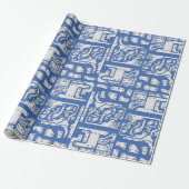 Leiterplattenmuster Geschenkpapier (Ungerollt)
