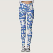 Leiterplattenmuster Leggings (Vorderseite)