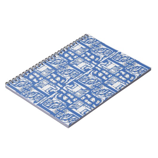 Leiterplattenmuster Notizblock (Linke Seite)