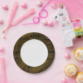 Leiterplattenmuster Pappteller (Party)