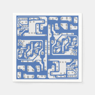 Leiterplattenmuster Serviette
