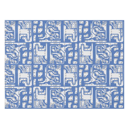 Leiterplattenmuster Tischdecke (Vorderseite (Horizontal))