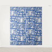 Leiterplattenmuster Wandteppich (Vorderseite)