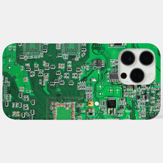 Leiterplattenplatine Case-Mate iPhone Hülle (Rückseite (Horizontal))