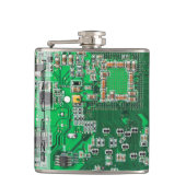 Leiterplattenplatine Flachmann (Vorderseite)