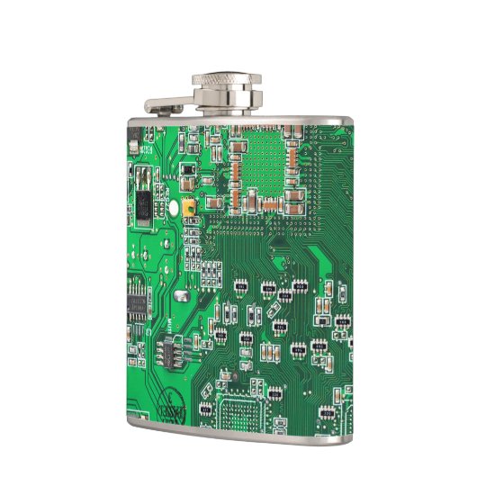 Leiterplattenplatine Flachmann (Links)