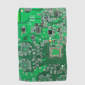 Leiterplattenplatine Golfhandtuch (Vorderseite)