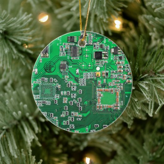 Leiterplattenplatine Keramikornament (Baum)