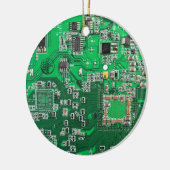 Leiterplattenplatine Keramikornament (Links)