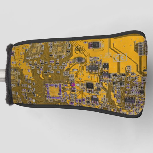 Leiterplattenplatine Orange für gedruckte Leiterpl Golf Headcover (Vorderseite)