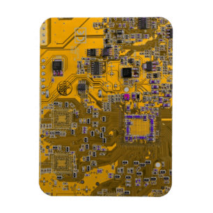 Leiterplattenplatine Orange für gedruckte Leiterpl Magnet