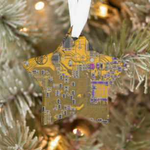 Leiterplattenplatine Orange für gedruckte Leiterpl Ornament