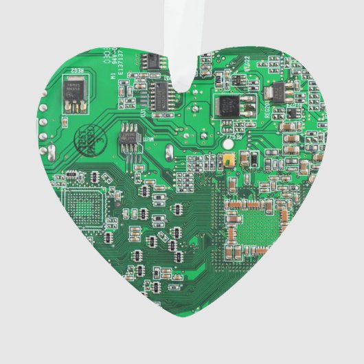 Leiterplattenplatine Ornament (Rückseite)