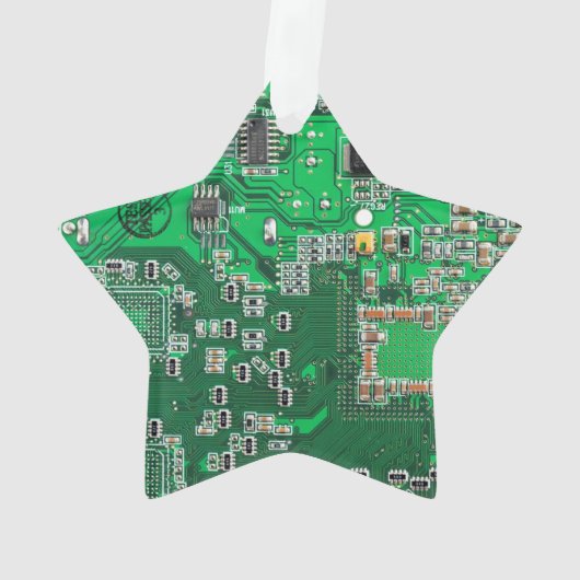 Leiterplattenplatine Ornament (Rückseite)