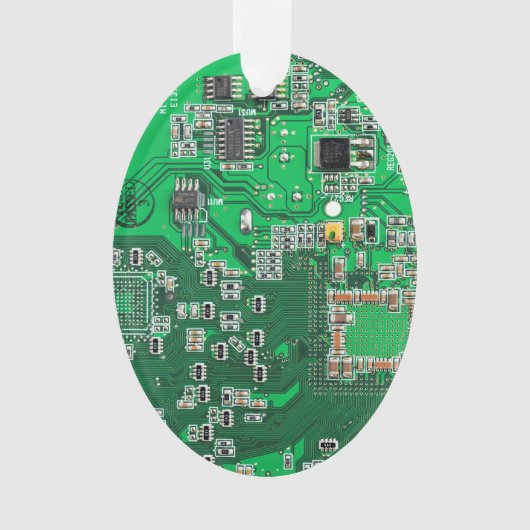 Leiterplattenplatine Ornament (Vorderseite)