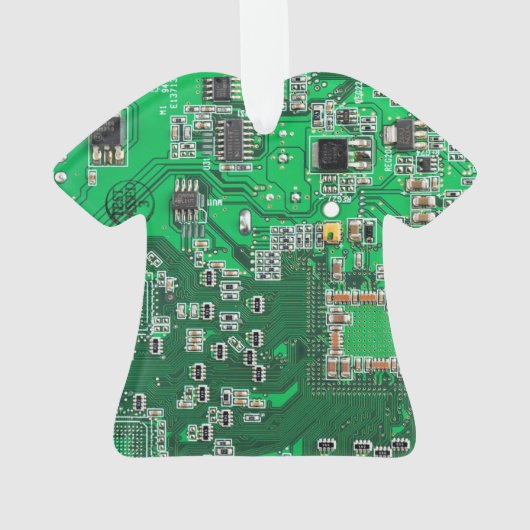 Leiterplattenplatine Ornament (Rückseite)