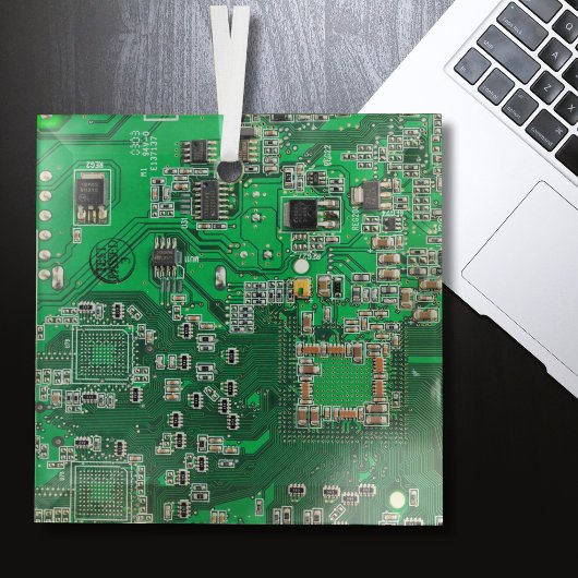 Leiterplattenplatine Ornament Aus Glas