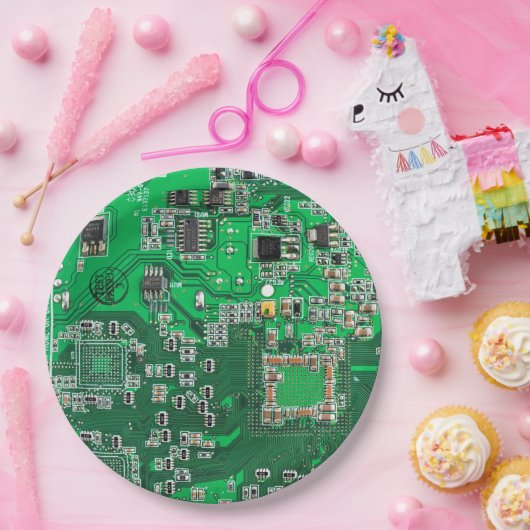 Leiterplattenplatine Pappteller (Party)