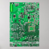 Leiterplattenplatine Poster (Vorne)